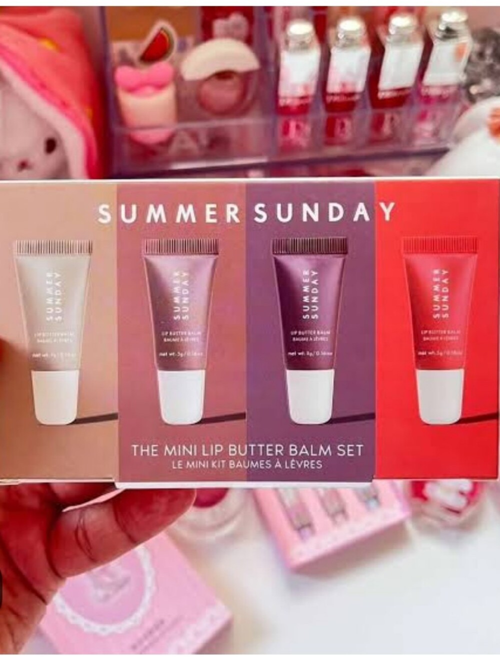 Summer Sunday Mini Lip Butter Balm Set - Picture 2 of 2